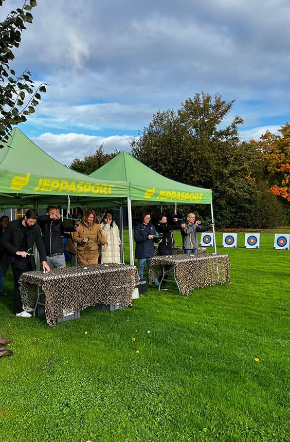 Shooting teambuilding