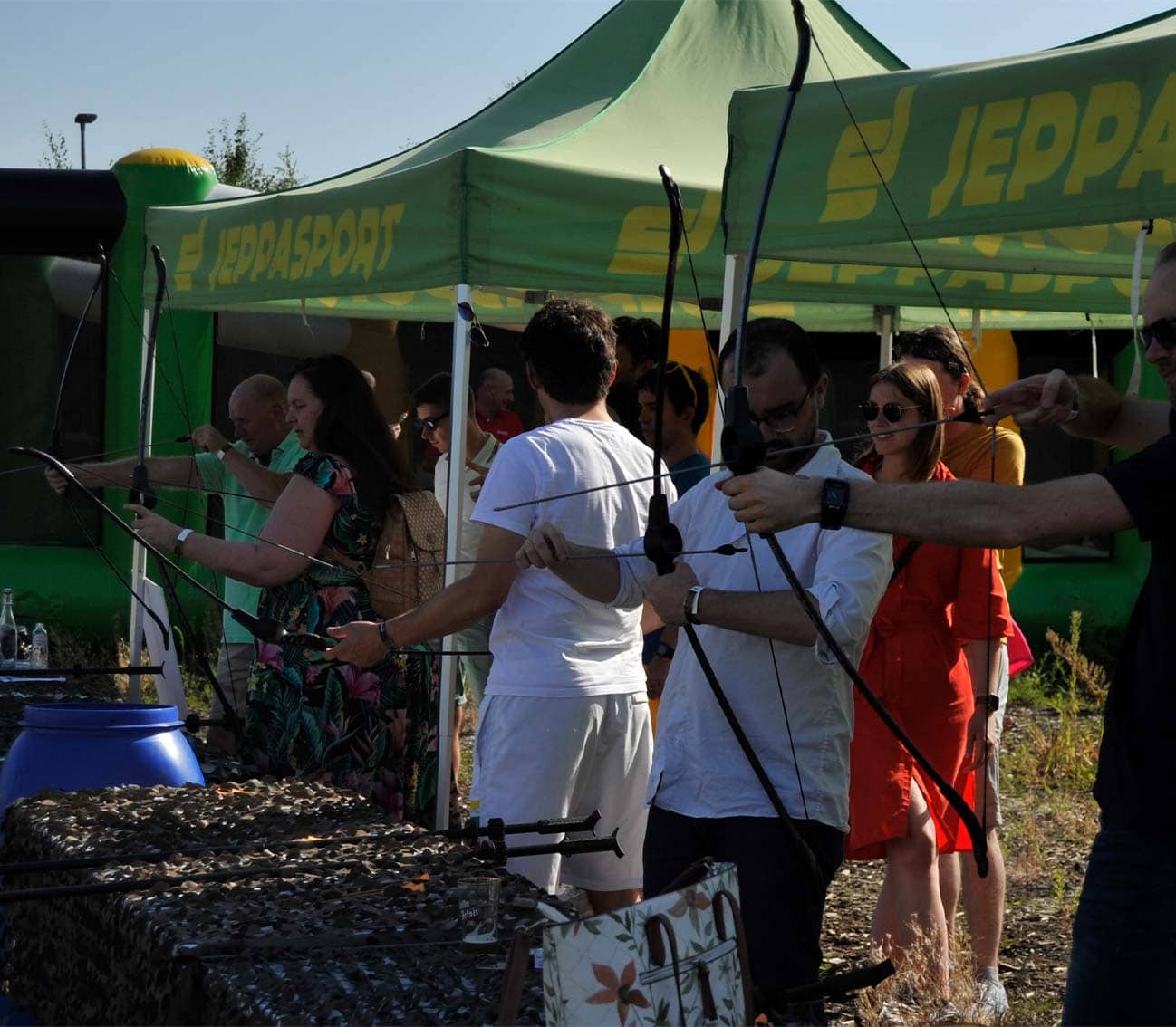 Shooting teambuilding